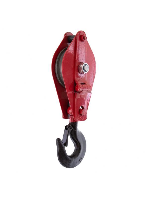 Блок монтажный с крюком, 1 т Matrix