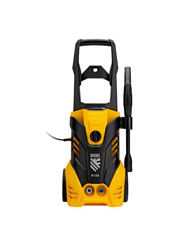 Моечная машина высокого давления R-135, 1800 Вт, 135 бар, 6 л/мин, колесная Denzel