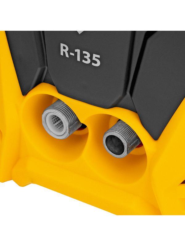 Моечная машина высокого давления R-135, 1800 Вт, 135 бар, 6 л/мин, колесная Denzel