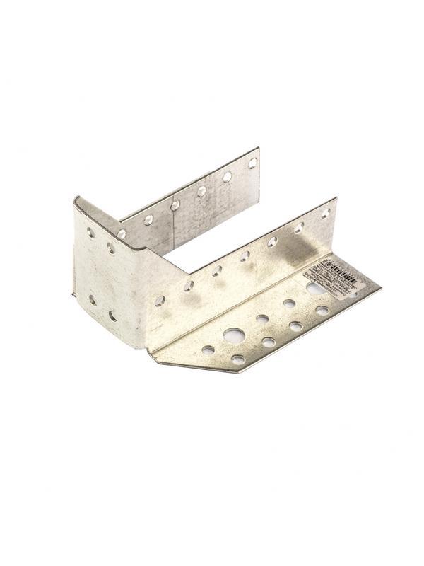 Опора бруса раскрытая, 2 мм, OBR R-50 х 140 х 76 мм, цинк Россия Сибртех