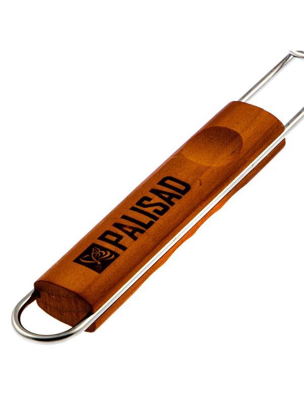 Решетка гриль 305 х 235 х 55 мм, объемная, хромированная Camping Palisad