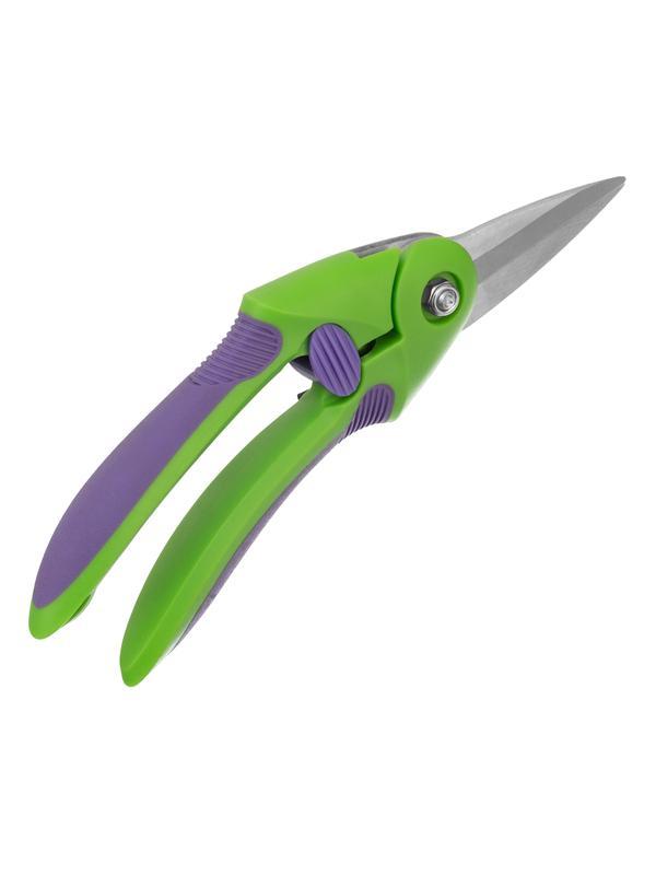 Секатор цветочный, 220 мм, двухкомпонентные рукоятки, Palisad