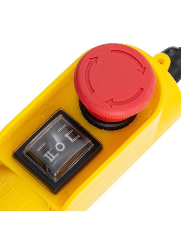 Тельфер электрический TF-500, 0.5 т, 1020 Вт, высота 12 м, 10 м/мин Denzel