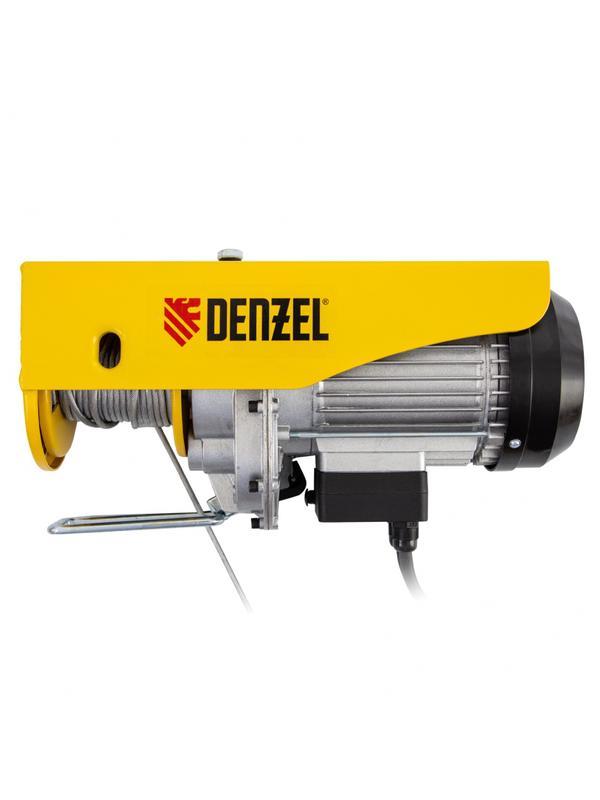 Тельфер электрический TF-500, 0.5 т, 1020 Вт, высота 12 м, 10 м/мин Denzel