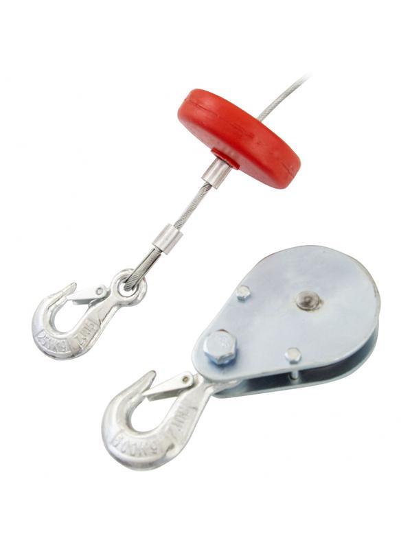 Тельфер электрический TF-500, 0.5 т, 1020 Вт, высота 12 м, 10 м/мин Denzel