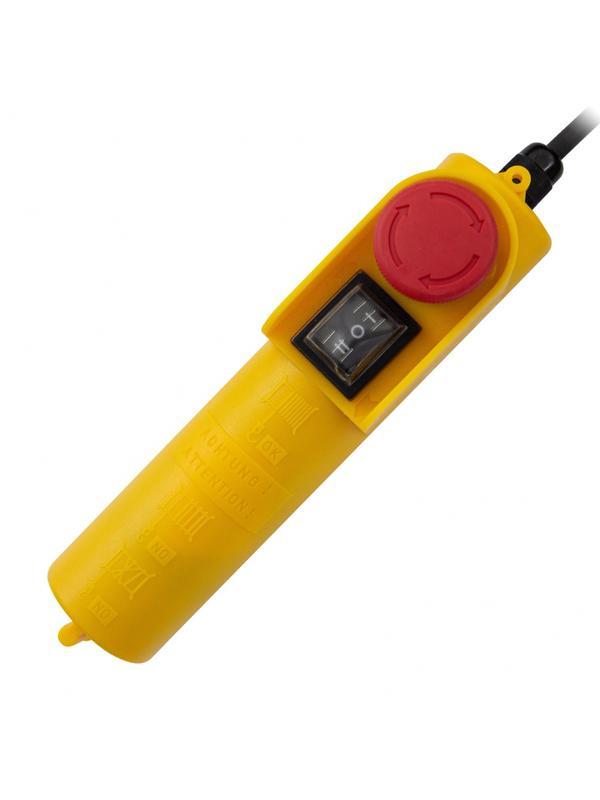 Тельфер электрический TF-500, 0.5 т, 1020 Вт, высота 12 м, 10 м/мин Denzel