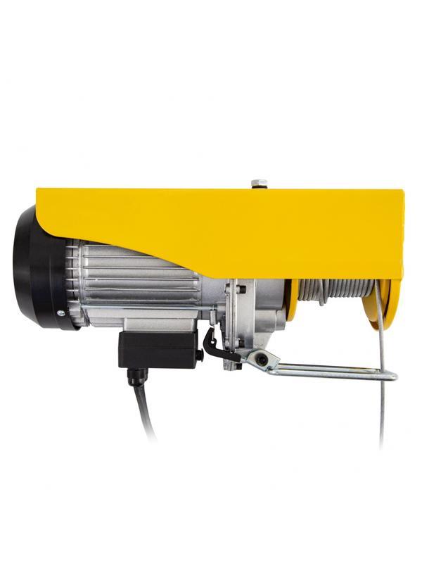 Тельфер электрический TF-500, 0.5 т, 1020 Вт, высота 12 м, 10 м/мин Denzel