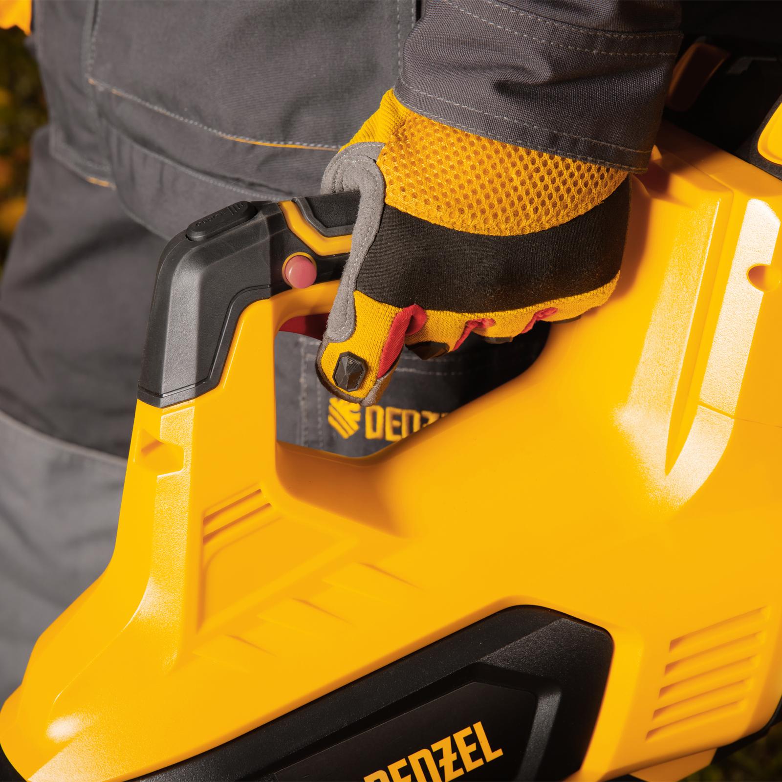 Воздуходувка аккумуляторная RB180-36, Li-ion, 36 В, 4 Ач, 180 км/ч, 820 м3/ч Denzel