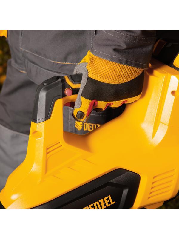 Воздуходувка аккумуляторная RB180-36, Li-ion, 36 В, 4 Ач, 180 км/ч, 820 м3/ч Denzel