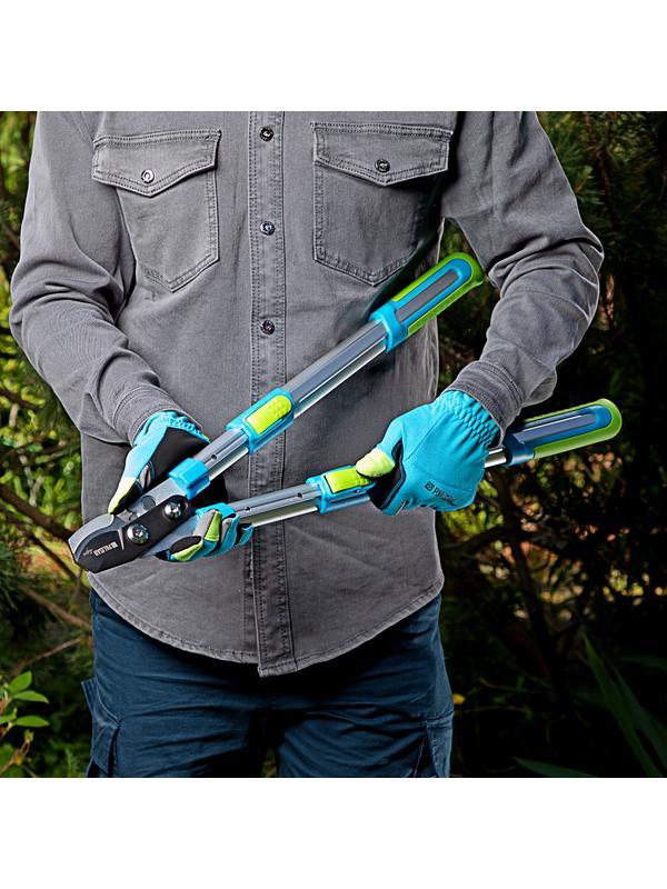 Сучкорез прямого реза, 560 - 735 мм, телескопические алюминиевые рукоятки, Luxe, Palisad