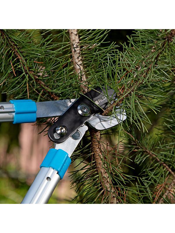 Сучкорез прямого реза, 560 - 735 мм, телескопические алюминиевые рукоятки, Luxe, Palisad
