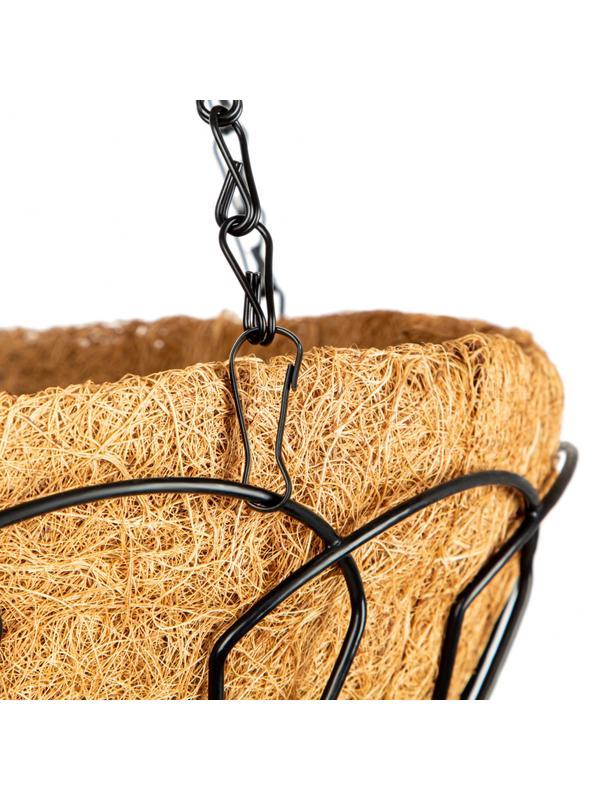 Подвесное кашпо, 30 см, с кокосовой корзиной Palisad