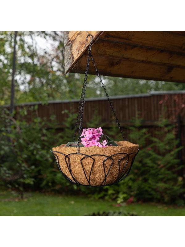 Подвесное кашпо, 30 см, с кокосовой корзиной Palisad