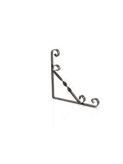 Кронштейн декоративный, 200 х 200 мм, коричневый Сибртех