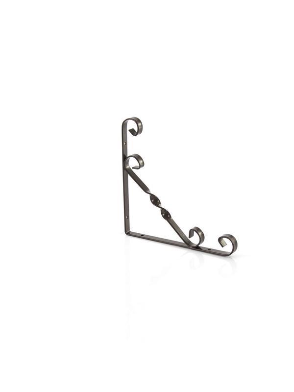 Кронштейн декоративный, 200 х 200 мм, коричневый Сибртех