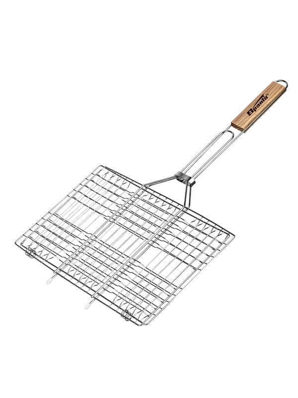 Решетка-гриль 220 х 340 мм, хромированная Sparta