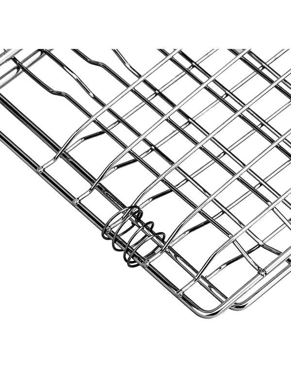 Решетка-гриль 220 х 340 мм, хромированная Sparta