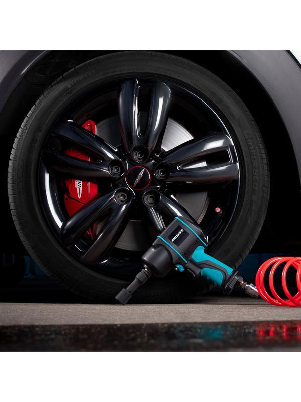 Гайковерт пневматический ударный G1285, 1/2, Twin Hammer, 1220Нм, 6500 об/мин, композитный Gross