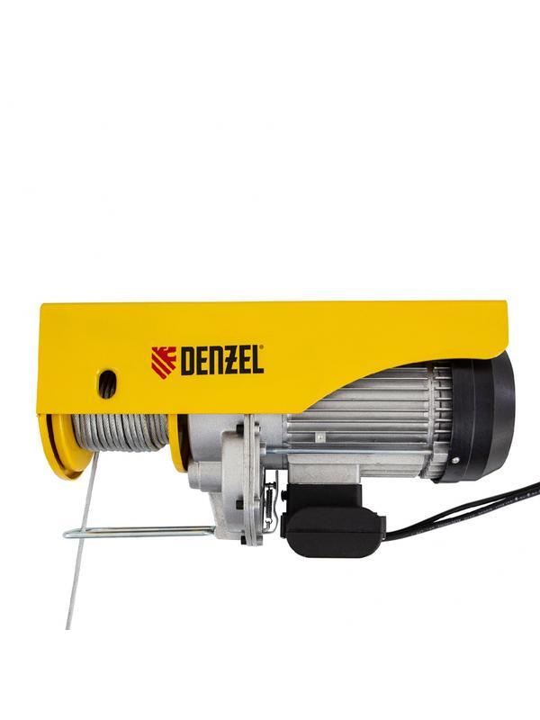 Тельфер электрический TF-1000,1 т, 1600 Вт, высота 12 м, 8 м/мин Denzel