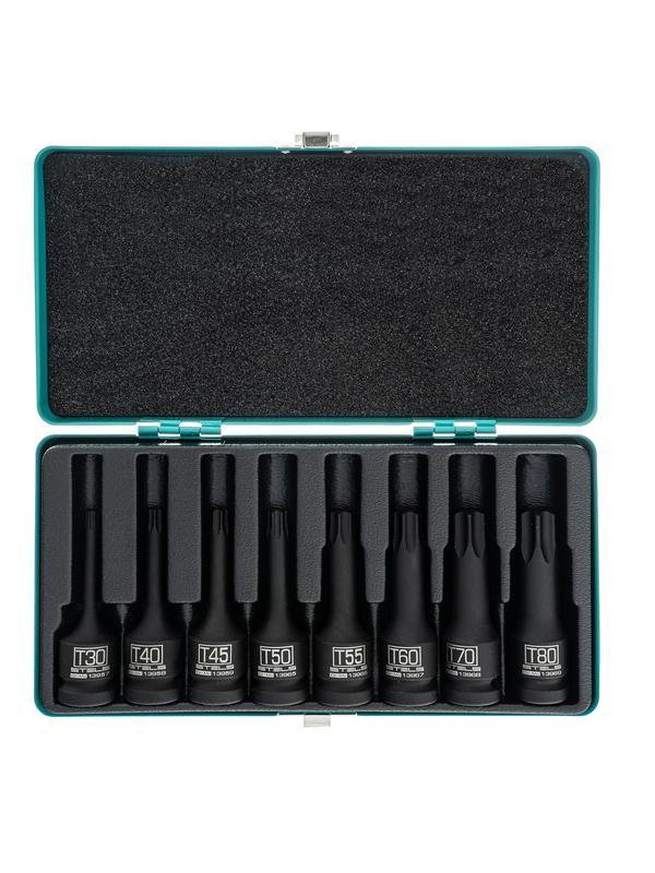 Набор ударных торцевых головок Torx 1/2