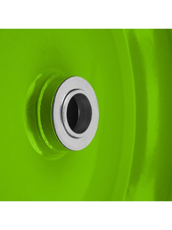 Колесо полиуретановое 3.00-8, длина оси 80 мм, подшипник 20 мм Сибртех