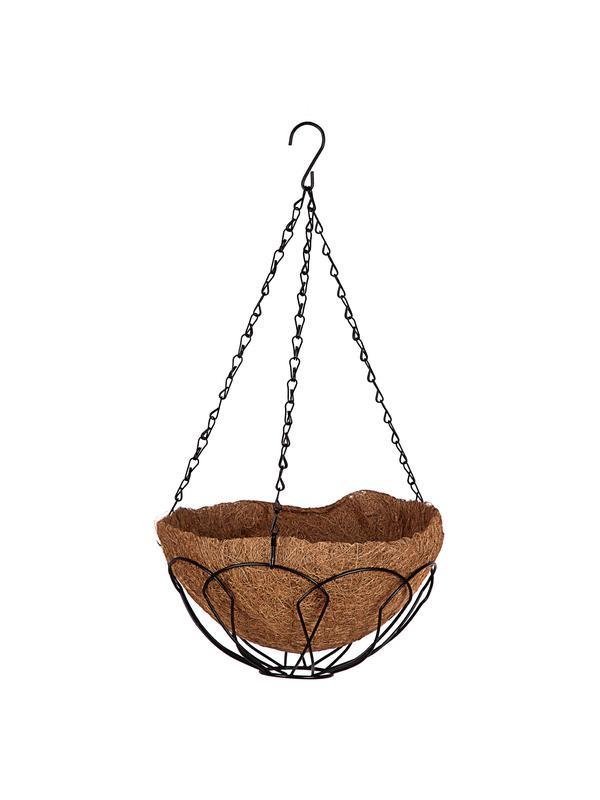 Подвесное кашпо, 25 см, с кокосовой корзиной Palisad