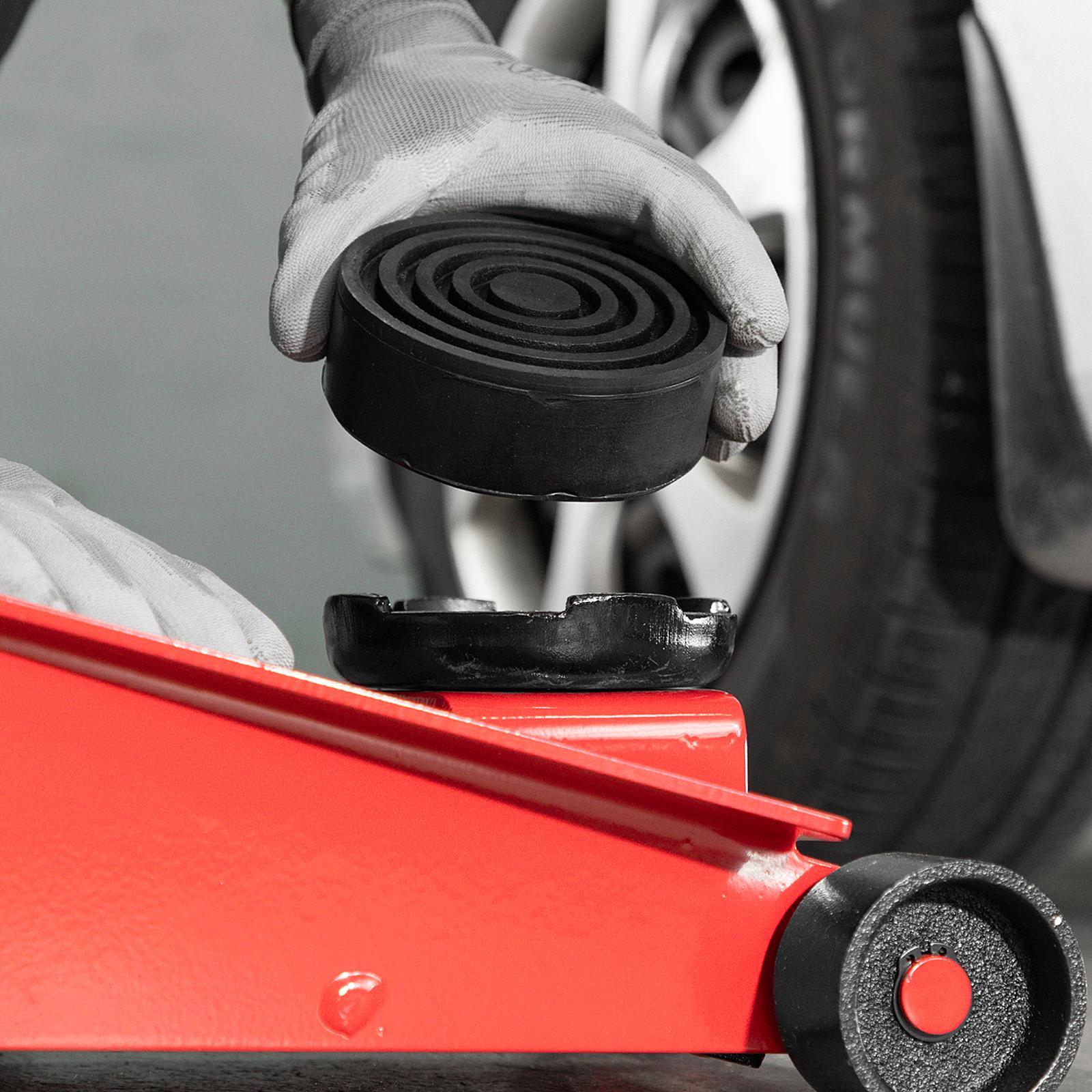 Резиновая опора для подкатного домкрата D 105 мм. H 35 мм Matrix Россия