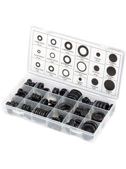 Набор сальников, D 6, 35-25.4 мм, 125 предметов Сибртех