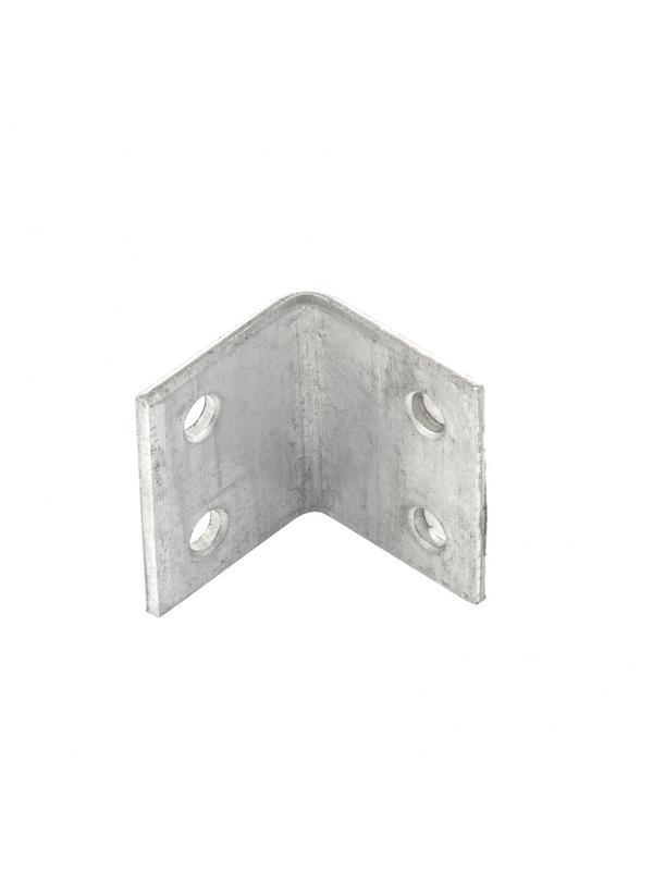 Уголок мебельный, 2 мм, 25 х 25 х 30 мм, цинк Россия Сибртех