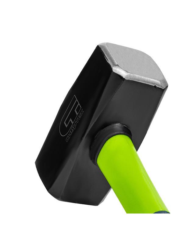 Кувалда, 2000 г, фибергласовая обрезиненная рукоятка Сибртех