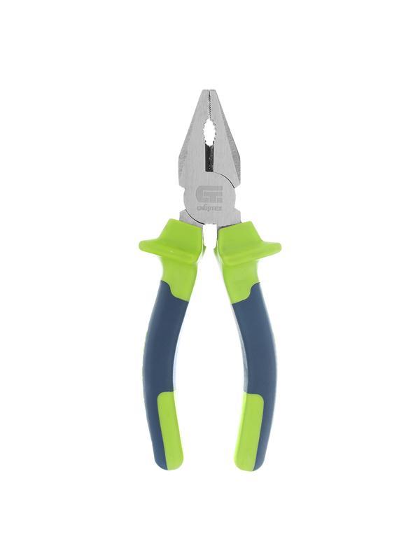 Плоскогубцы комбинированные, 160 мм, двухкомпонентные рукоятки Сибртех