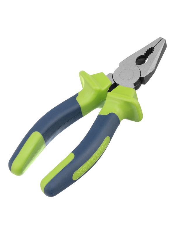 Плоскогубцы комбинированные, 160 мм, двухкомпонентные рукоятки Сибртех