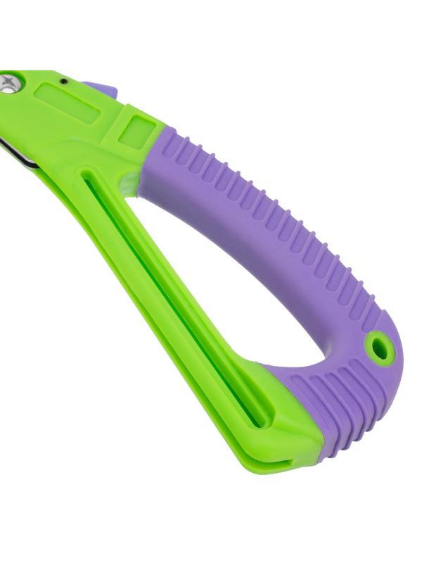 Пила садовая складная,175 мм, пластиковая обрезиненная рукоятка, защитная кулиса, Palisad