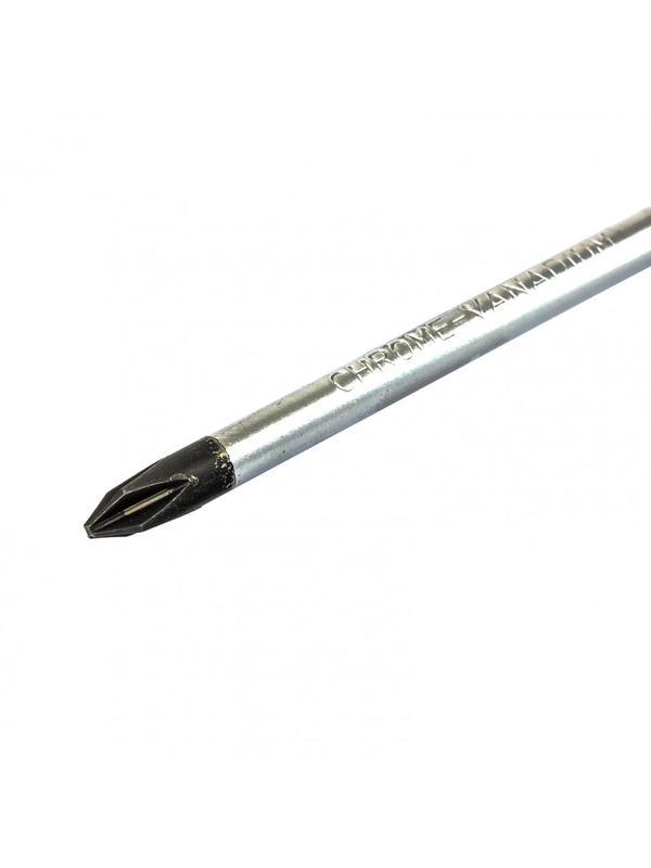 Отвертка, PH1 х 75 мм, CrV, трехкомпонентная рукоятка Сибртех