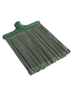 Метла полипропиленовая, 270 х 260 мм, плоская распушенная, без черенка, Россия, Сибртех