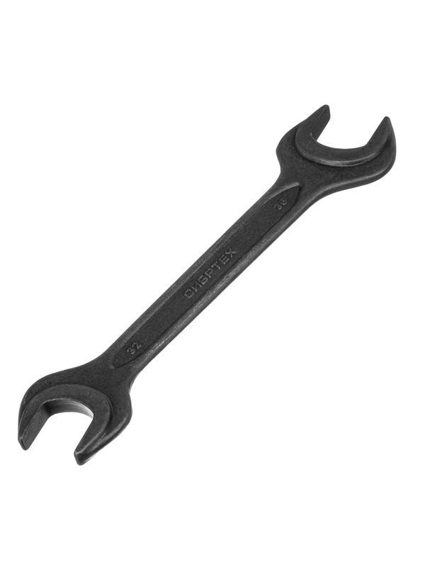 Ключ рожковый, 32 х 36 мм, CrV, фосфатированный Сибртех