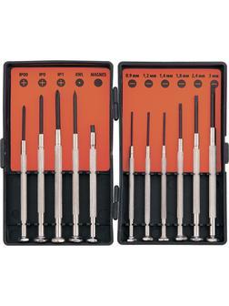 Набор отверток для точной механики, 11 шт, Sparta