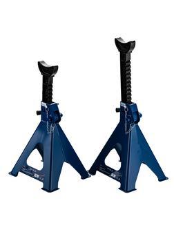 Подставки под автомобиль регулируемые, 6 т, H подъема 415-605 мм, 2 шт, Stels