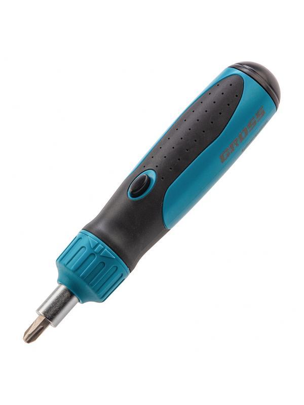 Отвертка реверсивная, механизм SmartPush 12 шт, S2 Gross