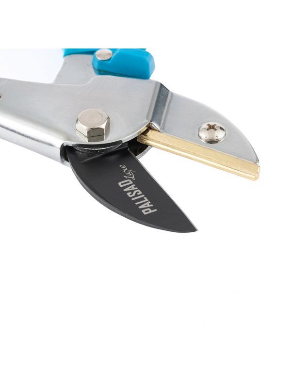 Секатор с наковальней, 205 мм, усиленный, рукоятки в ПВХ-оболочке, Luxe, Palisad