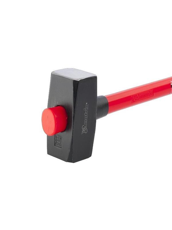 Кувалда, 8000 г, фибергласовая обрезиненная рукоятка Matrix