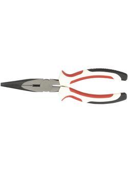 Длинногубцы прямые Premium, 200 мм, трехкомпонентные рукоятки Matrix