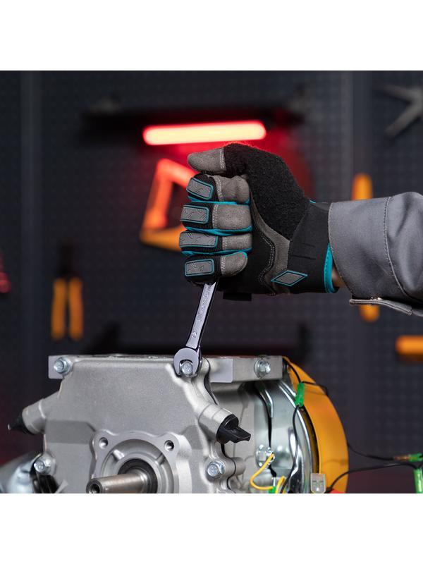 Набор ключей комбинированных, трещеточных шарнирных 8 шт Matrix