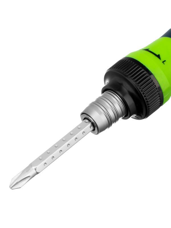 Отвертка реверсивная комбинированная PH2/SL6, CrV Сибртех