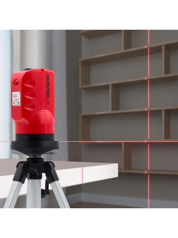 Уровень лазерный, 100 мм, штатив 1260 мм, самовыравнивающийся Matrix