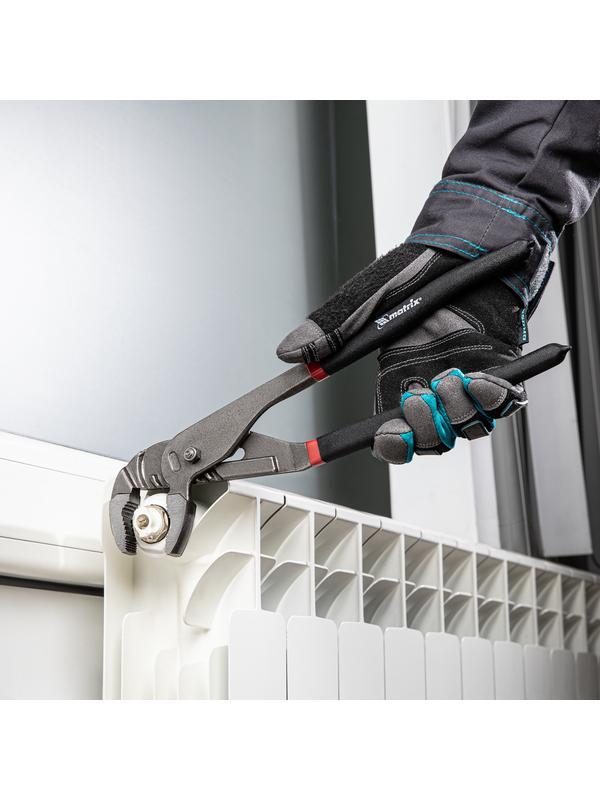 Клещи, 300 мм, переставные, обливные рукоятки Matrix