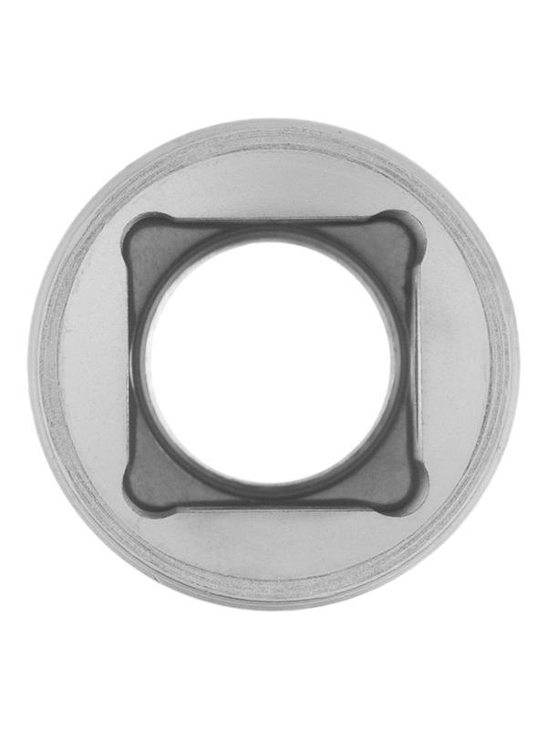 Головка торцевая, 13 мм, шестигранная, CrV, под квадрат 1/2, хромированная Matrix