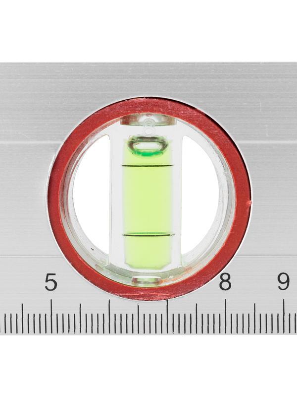Уровень алюминиевый, 400 мм, 3 глазка, линейка Sparta