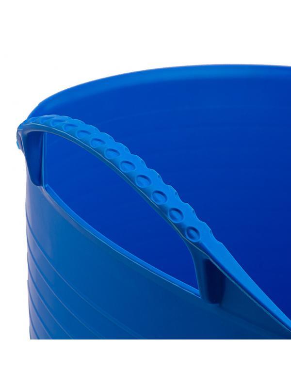 Ведро гибкое сверхпрочное, 40 л, синее, Россия, Сибртех