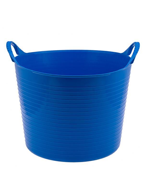Ведро гибкое сверхпрочное, 40 л, синее, Россия, Сибртех